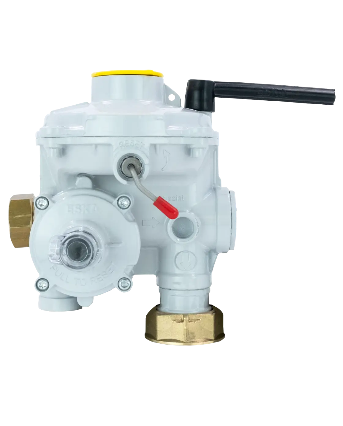 Double Stage Gas Pressure Regulators